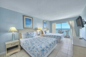 Wake up and take a stroll out onto the balcony to watch the sun rise.