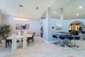 Dining area