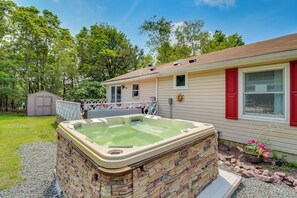 Home Exterior | Private Hot Tub