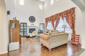 Living Room | 1st Floor | Central A/C & Heating