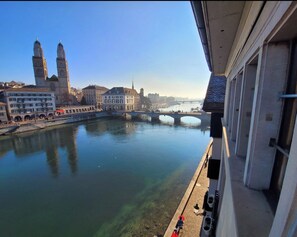 Vue depuis l’hébergement