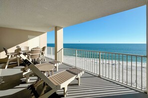 Private balcony