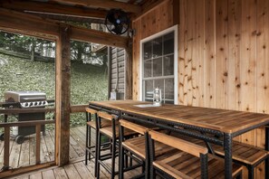Outdoor dining