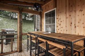 Outdoor dining