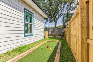 Bocce ball court - it's playtime! (Golden Hour)