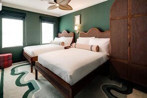 2 Double beds