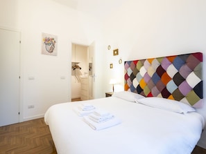 Interior Design, Bedroom, Bed, Wall, Bed Sheet, Bedding, Furniture, Floor, Flooring, Linens
