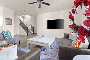 Living Room w/TV streaming