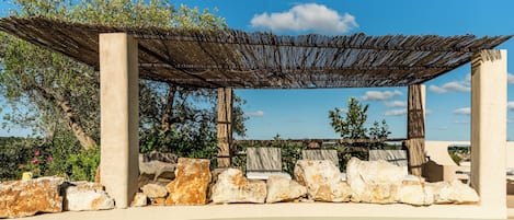Piscine sur le toit