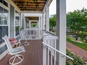 Sunset Island 5 Canal Side Mews East Front Porch