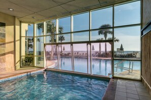Aqua Resort Indoor Outdoor Pool 