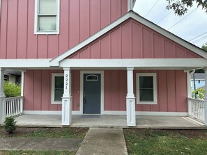 Front of the house. Entry point. 