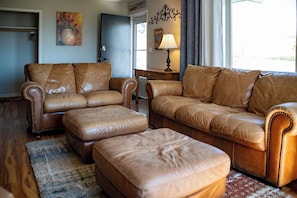 Main Living Room with View of La Grande