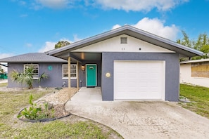 Front View of House with Driveway