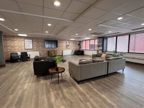 Sala de estar en el lobby
