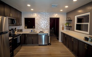 Kitchen was fully remodeled in 2024. Everything you need to prepare a meal!