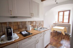 Gemeinsame Küche zum Apartment 