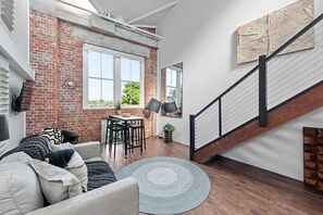 Open-plan living...