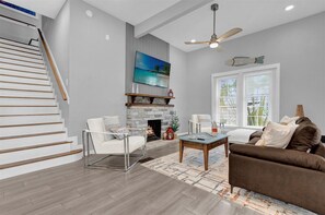 Enjoy this beautiful living room with the family