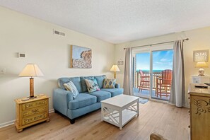 Living Area with Deck Access