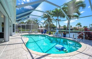 Beautiful Pool with Canal Views