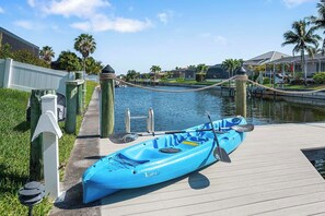 Kayak Available for Use at Flamingo House