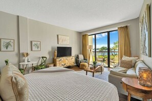 Comfortable and beautifully decorated for a restful night's sleep.