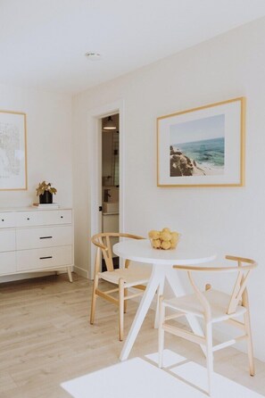 Comfortable Space for Morning Coffee, Breakfast, or Work