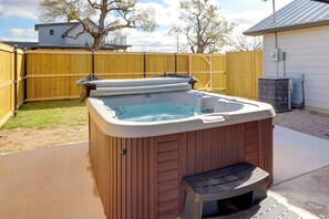 Bain à remous extérieur