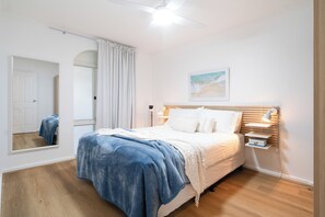 Modern reno of this apartment throughout including the master bedroom