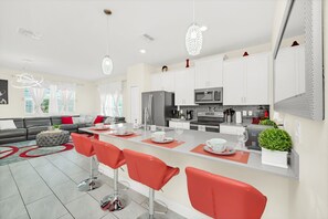Fully stocked kitchen to cook gourmet meals for friends and family!