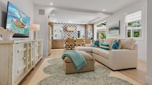 The living room in the Main House...