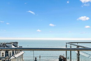 Breathtaking rooftop sea views over Brighton’s coastline.