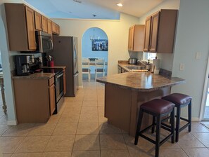 kitchen, breakfast bar