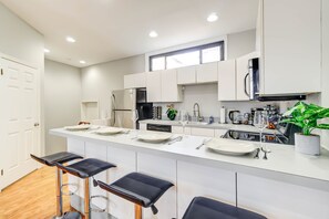 Indoors, Kitchen, Sink, Sink Faucet, Refrigerator