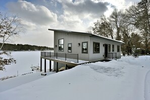 View from parking area - Winter