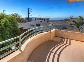 Ocean view from the deck