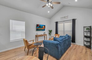 Perfect spot to watch the big game or to binge your favorite show!