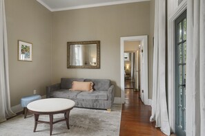 Living room with sleeper sofa