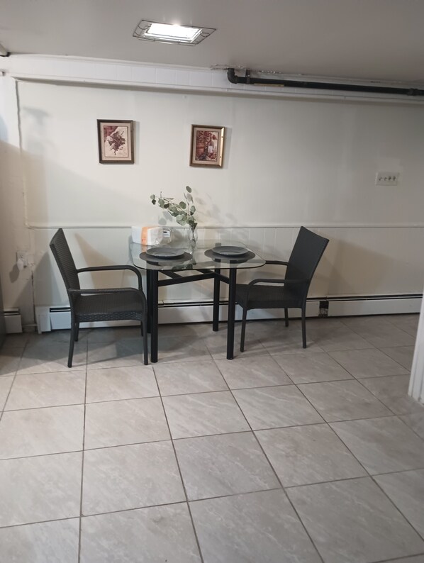 Dining area