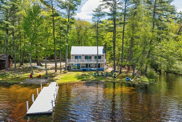 Full home access directly on Little Sebago Lake