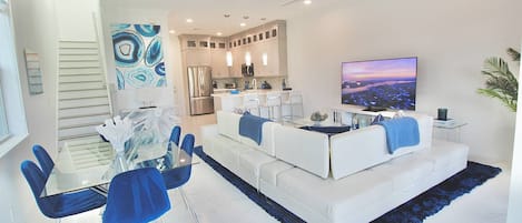 The spacious & beautifully appointed waterfront, newly built townhome is awaiting your arrival!