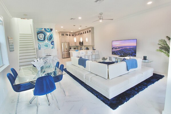 The spacious & beautifully appointed waterfront, newly built townhome is awaiting your arrival!