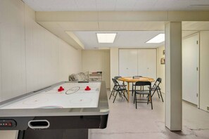 Host a game night in the game room!