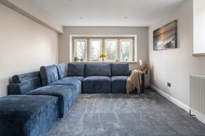 The living room at The Annex at Runninghill, Peak District