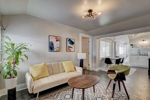 Make memories in this inviting living room. Your affordable 2-bedroom escape is here