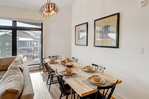 Dining Area With Custom Table