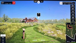 18-hole mini golf course on the simulator! Multi-generational memories.