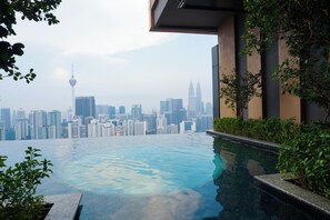 Rooftop pool