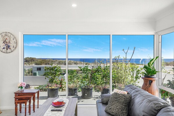 Comfortable lounge with amazing seaviews